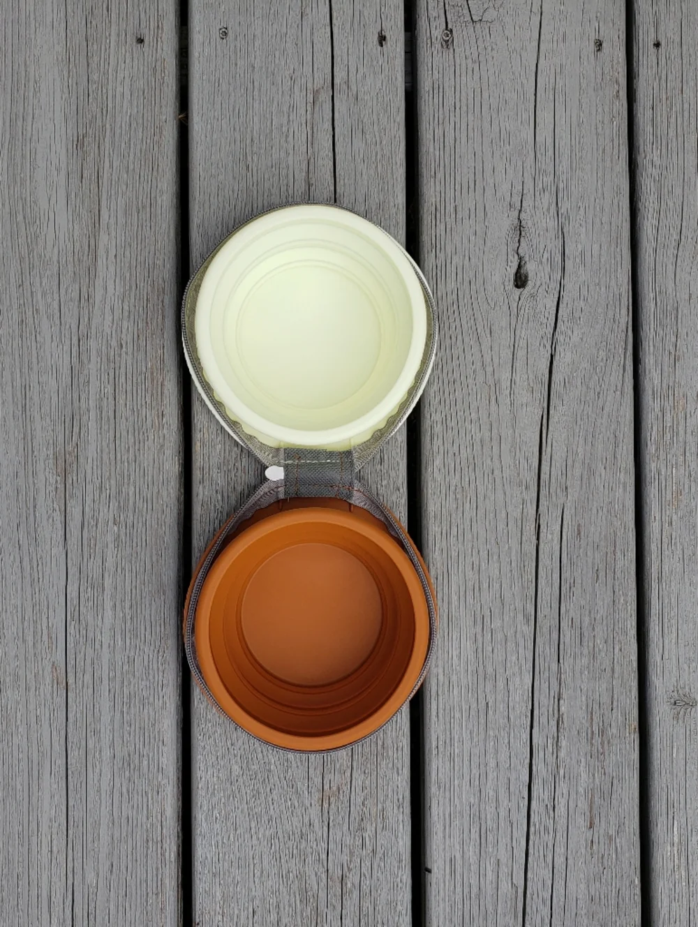 Pet Silicone Feeding Bowl With Storage Case